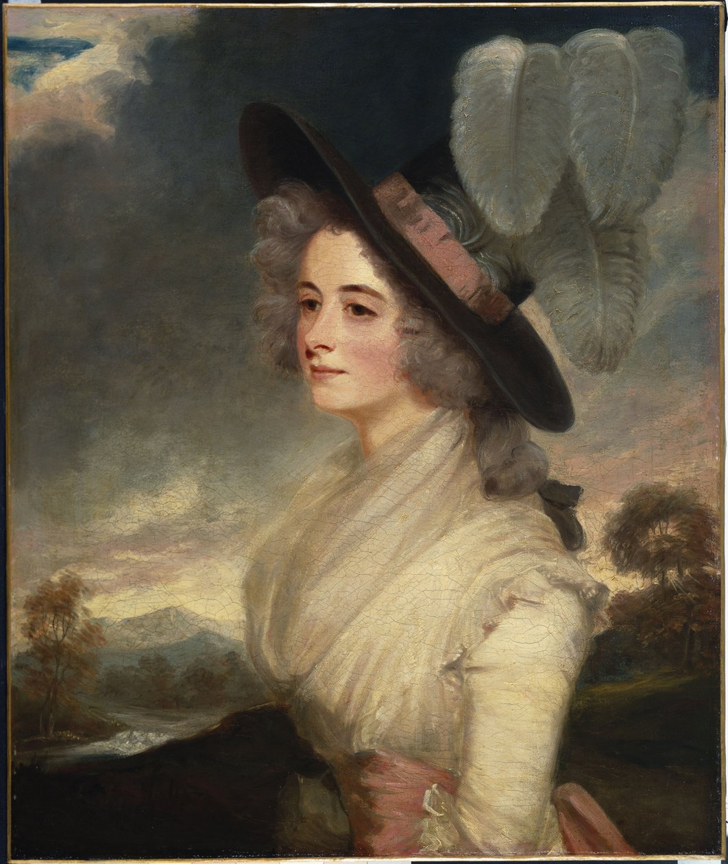 Neiti Elizabeth Beresfordin muotokuva, puolipitkä tekijältä John Hoppner