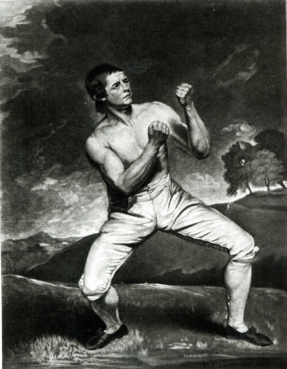 Muotokuva Richard Humphreysista, kaiverrettu J. Young tekijältä John Hoppner