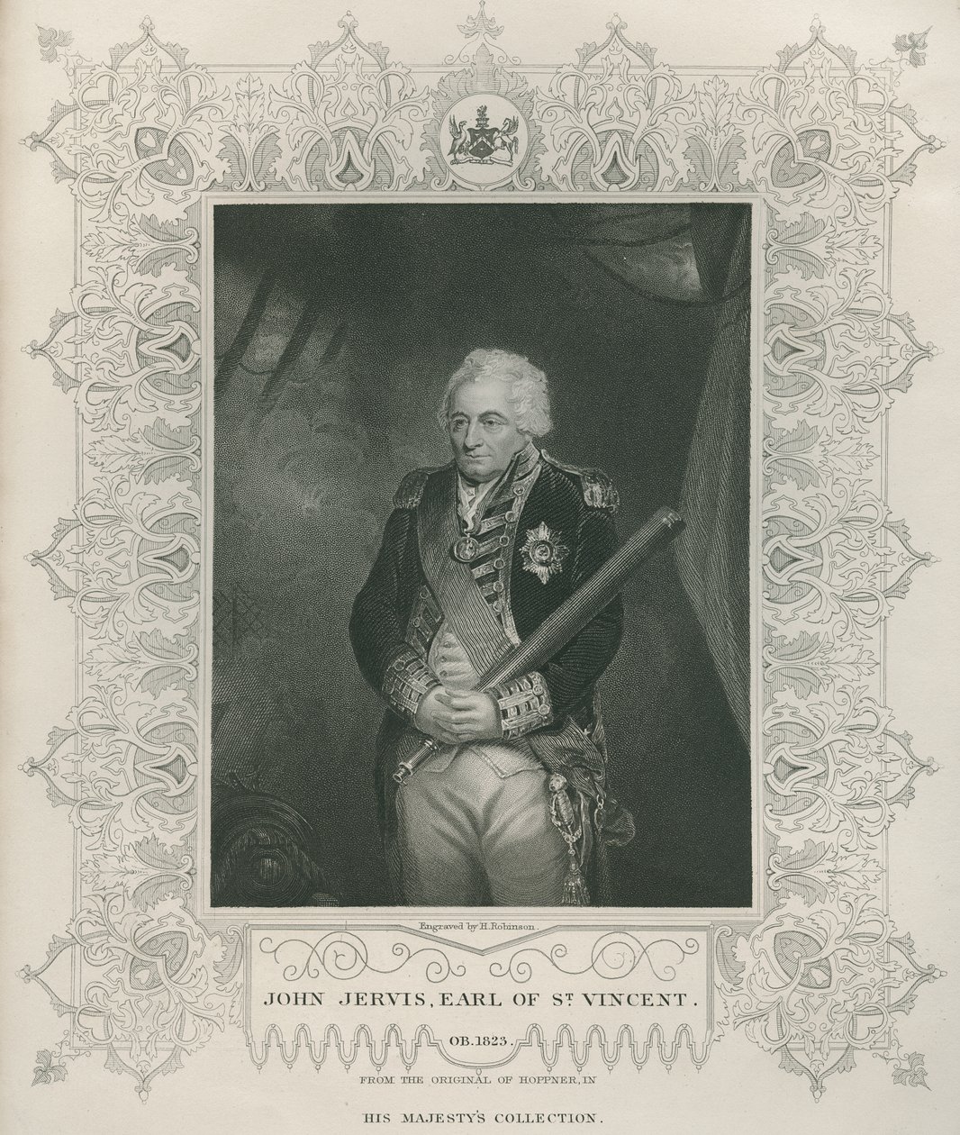 Sir John Jervis vuonna 1795 tekijältä John Hoppner
