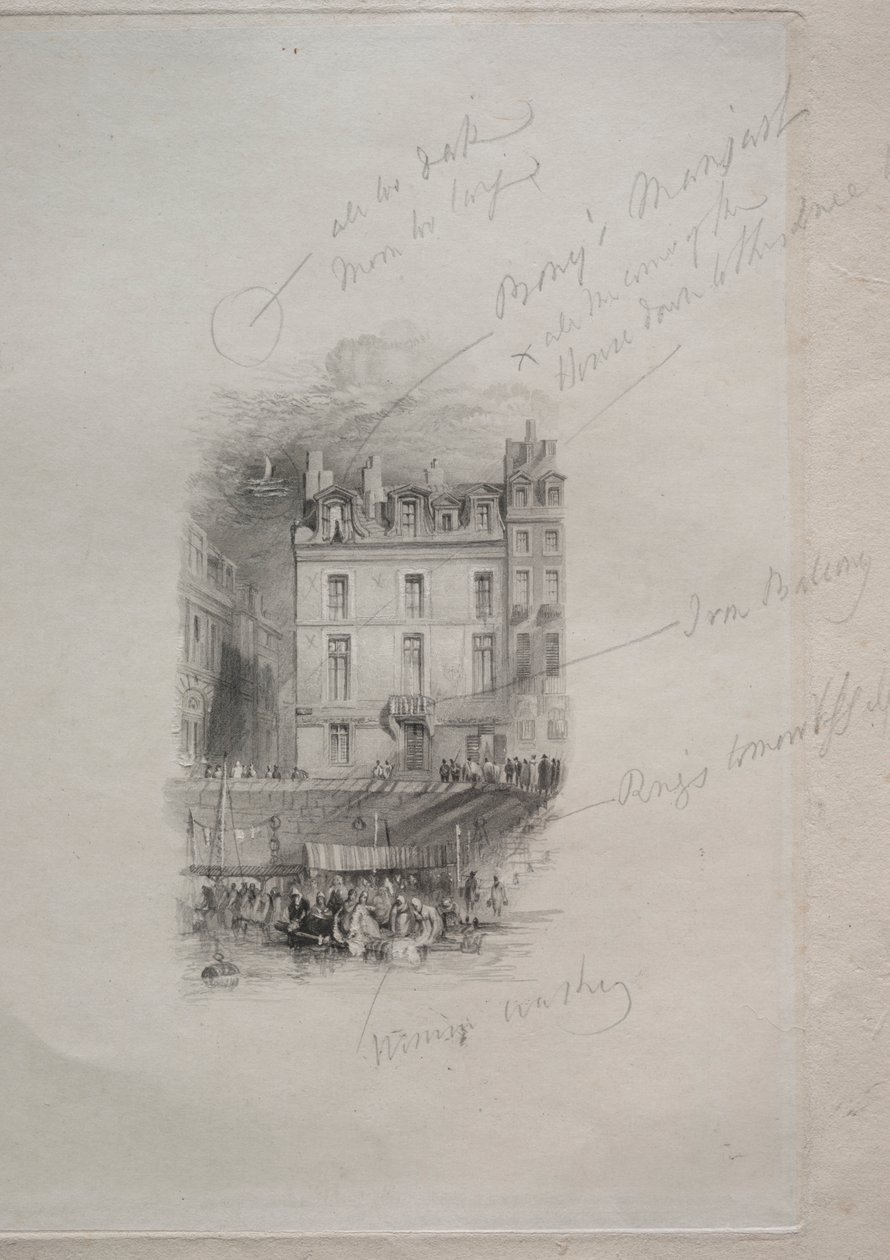 Napoleonin majoitus, Quai Conti tekijältä John Horsburgh