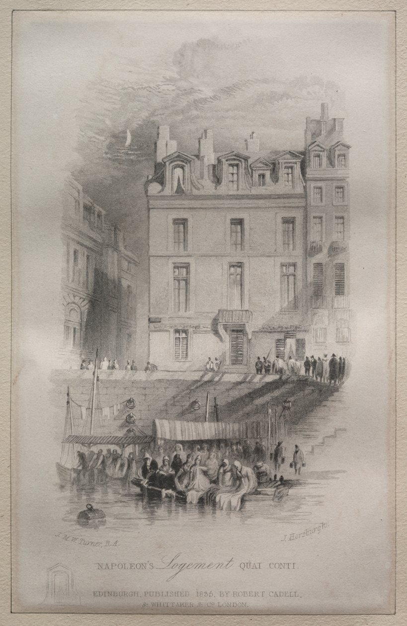 Napoleonin majoitus, Quai Conti tekijältä John Horsburgh