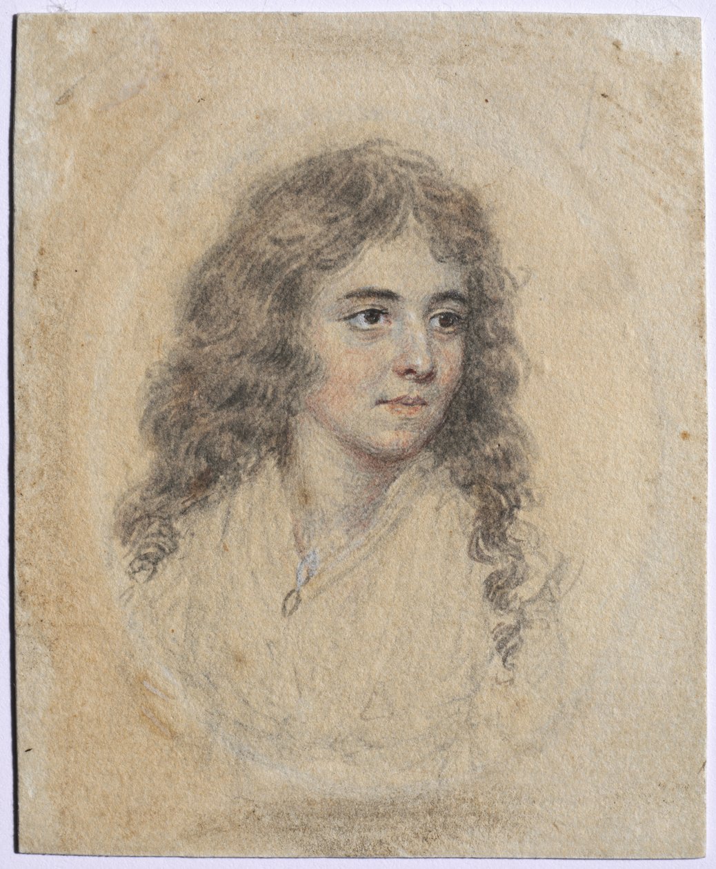 Anna Maria Woolfin muotokuva, os. Smart, n. 1785. tekijältä John I. smart