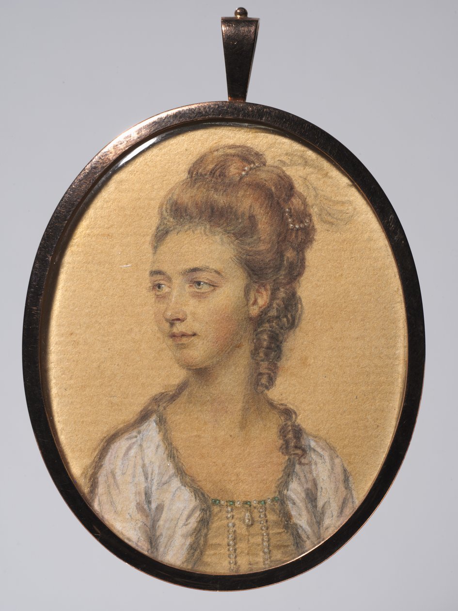 Rouva Nathaniel Baileyn muotokuva, os Lamack, c. 1776. tekijältä John I. smart