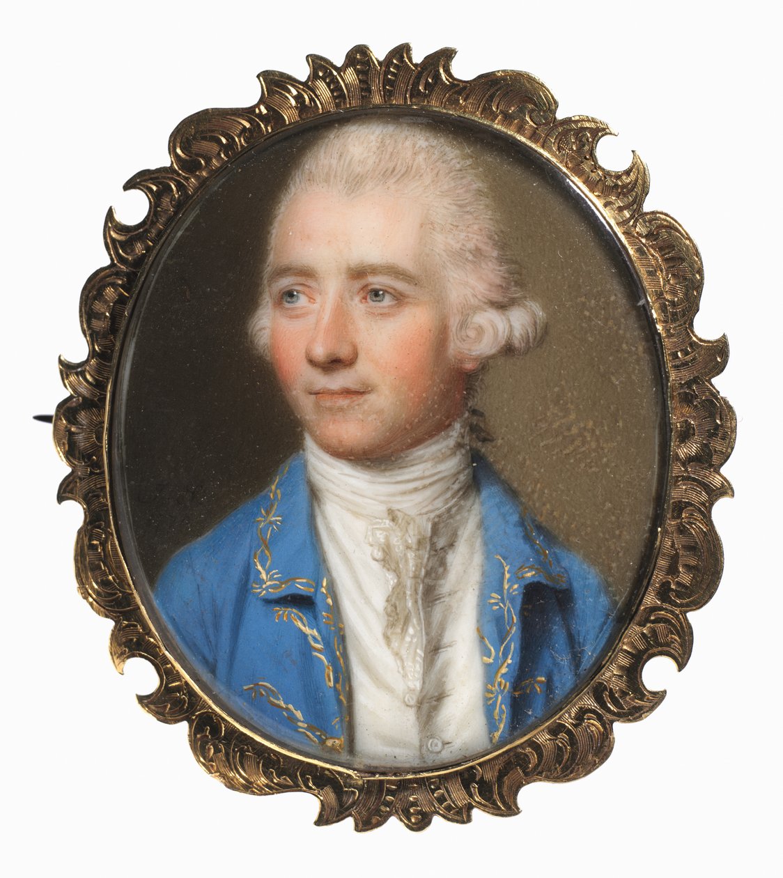 Miehen muotokuva, mahdollisesti Sir Soulden Lawrence, 1770. tekijältä John I. smart
