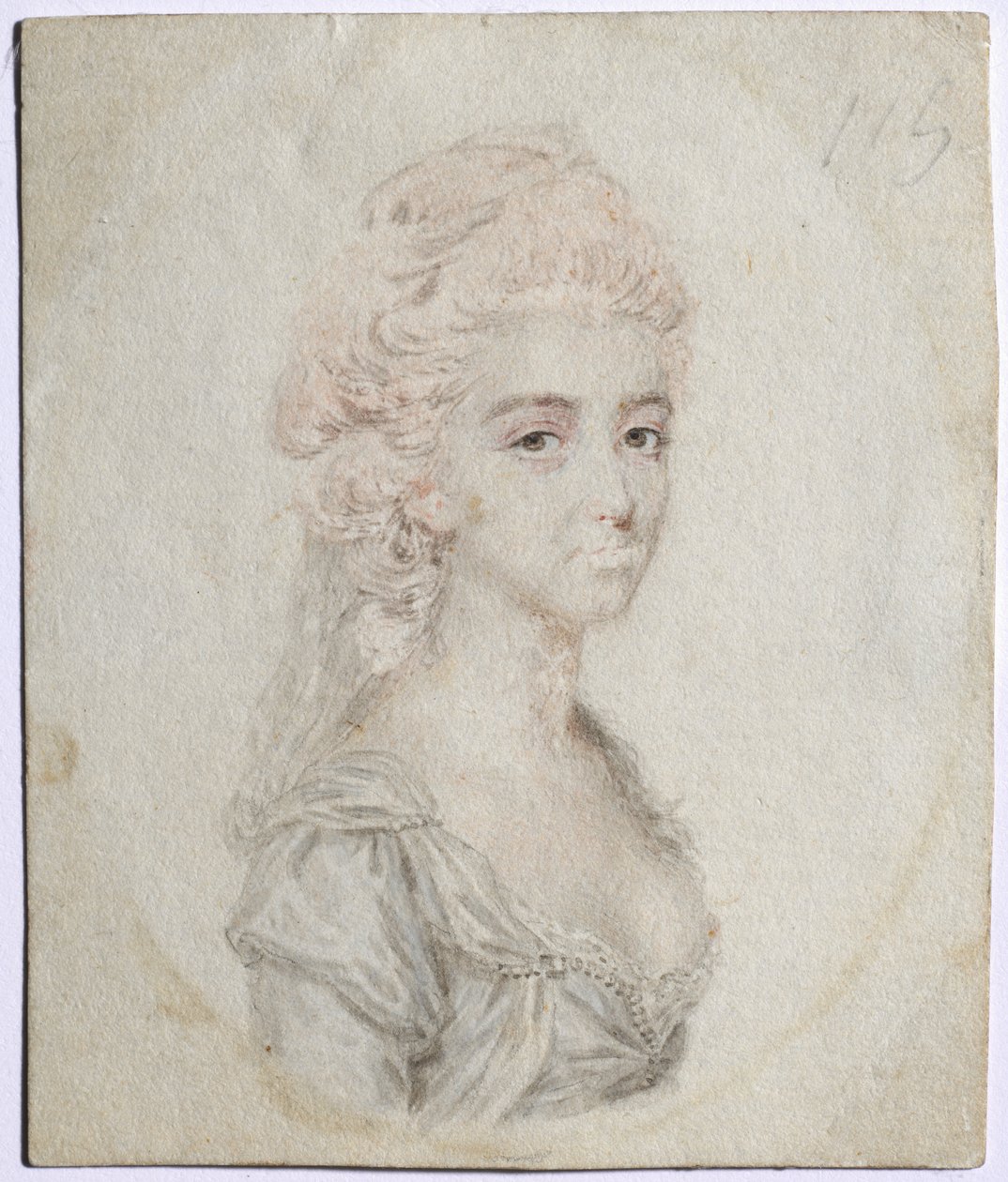 Naisen muotokuva, c. 1776. tekijältä John I. smart
