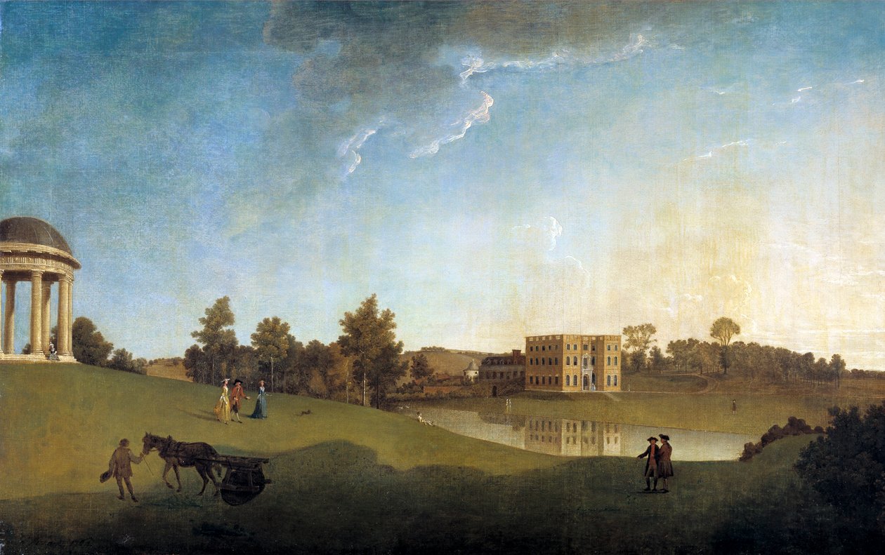 "Halswell House, Somerset", 1764 tekijältä John Inigo Richards