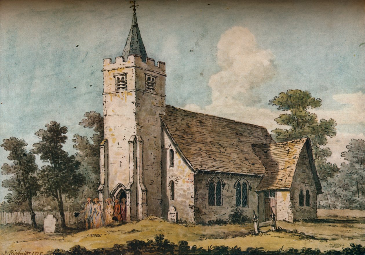 Hayes Church, Kent, 1775 tekijältä John Inigo Richards