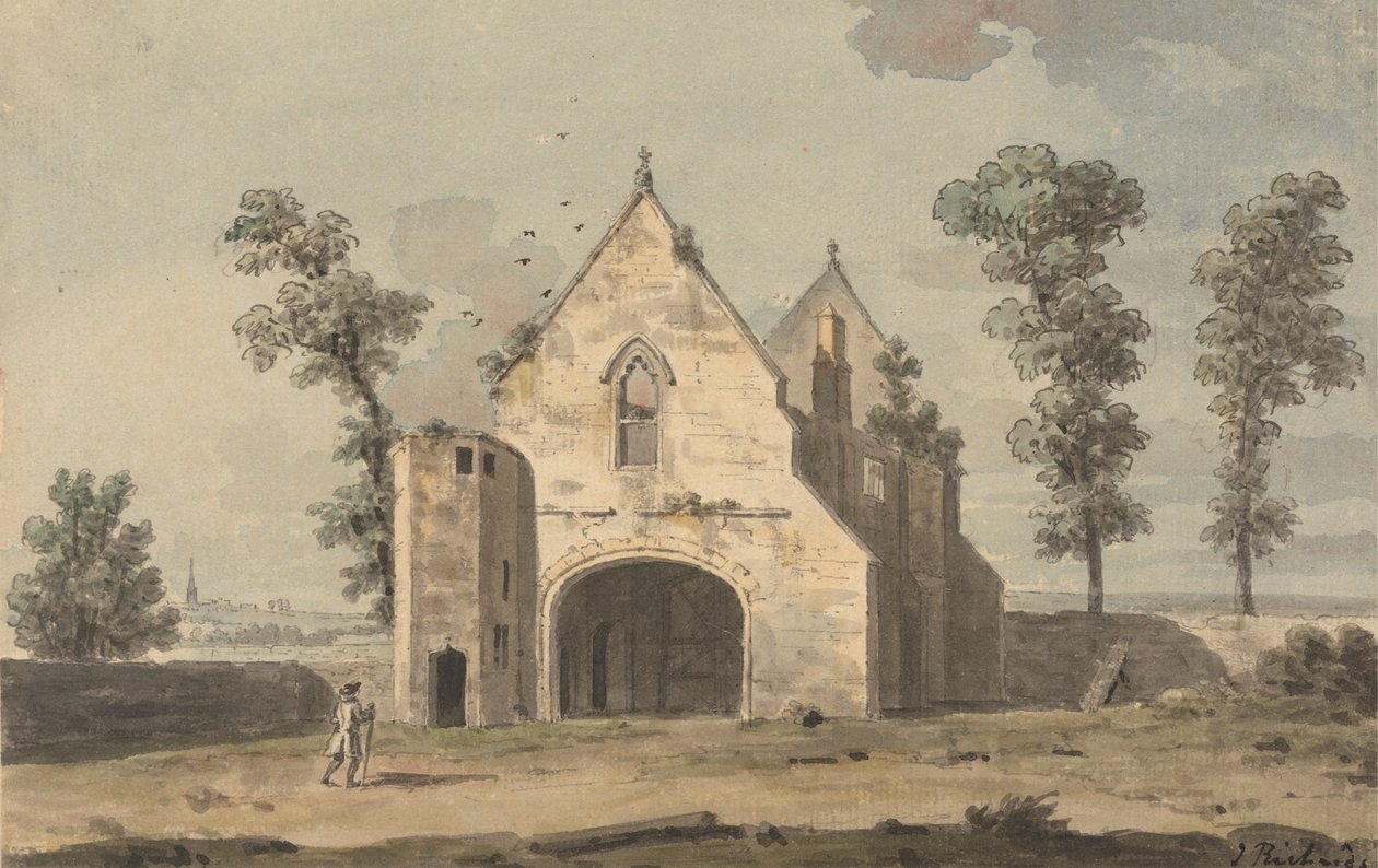 Maxstoke Priory, Warwickshire tekijältä John Inigo Richards