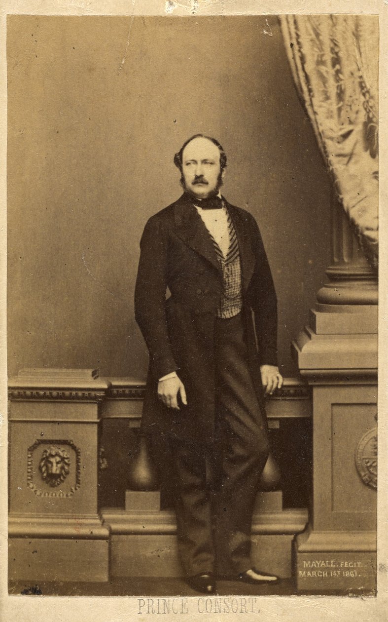 Prinssi Consort. [Frans Kaarle Kaarle Augustus Emmanuel Albert, Saksi-Coburg-Gothan prinssi] tekijältä John Jabez Edwin Mayall