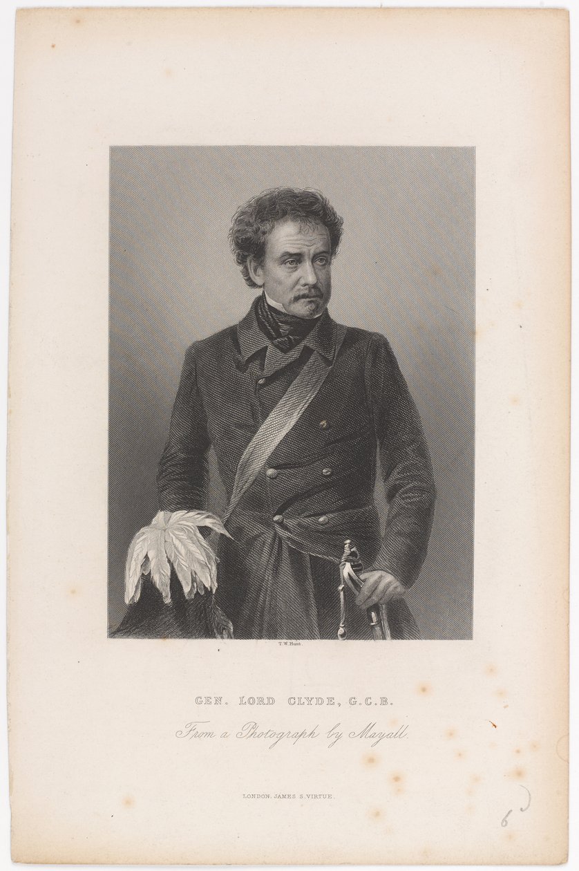 ?kenr. Lordi Clyde, G.C.B.?, 1856 noin tekijältä John Jabez Edwin Paisley Mayall