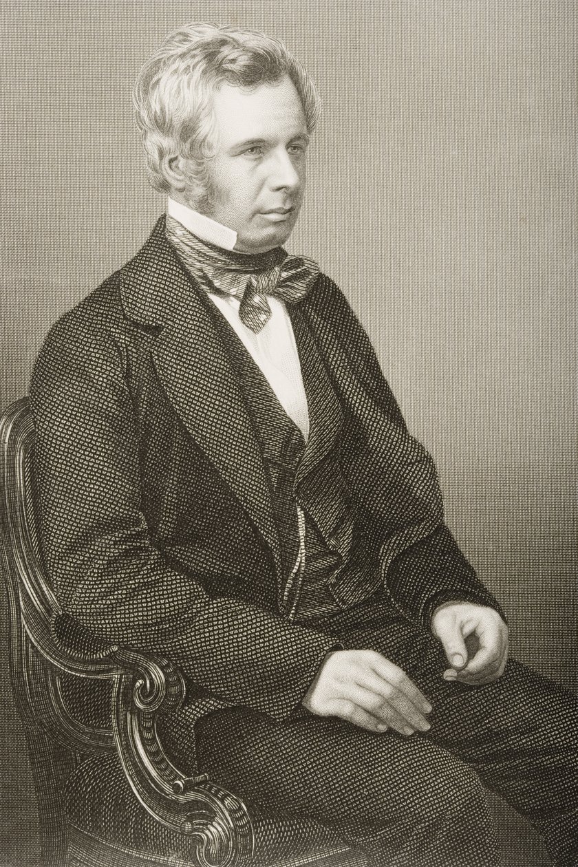 Peter John Locke King (1811-85), kaiverrus D.J. Pound valokuvasta, Lontoossa 1860 julkaistusta The Drawing-Room of Eminent Personages, Volume 2 tekijältä John Jabez Edwin Paisley Mayall