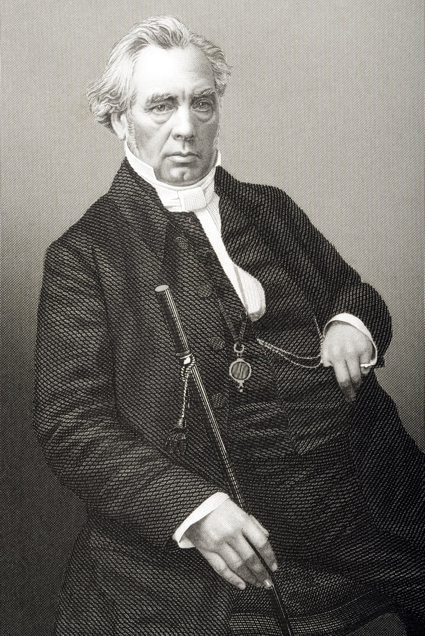 Samuel Dousland Waddy (1804-76), kaiverrus D.J. Pound valokuvasta, Lontoossa 1860 julkaistusta The Drawing-Room of Eminent Personages, Volume 2 tekijältä John Jabez Edwin Paisley Mayall