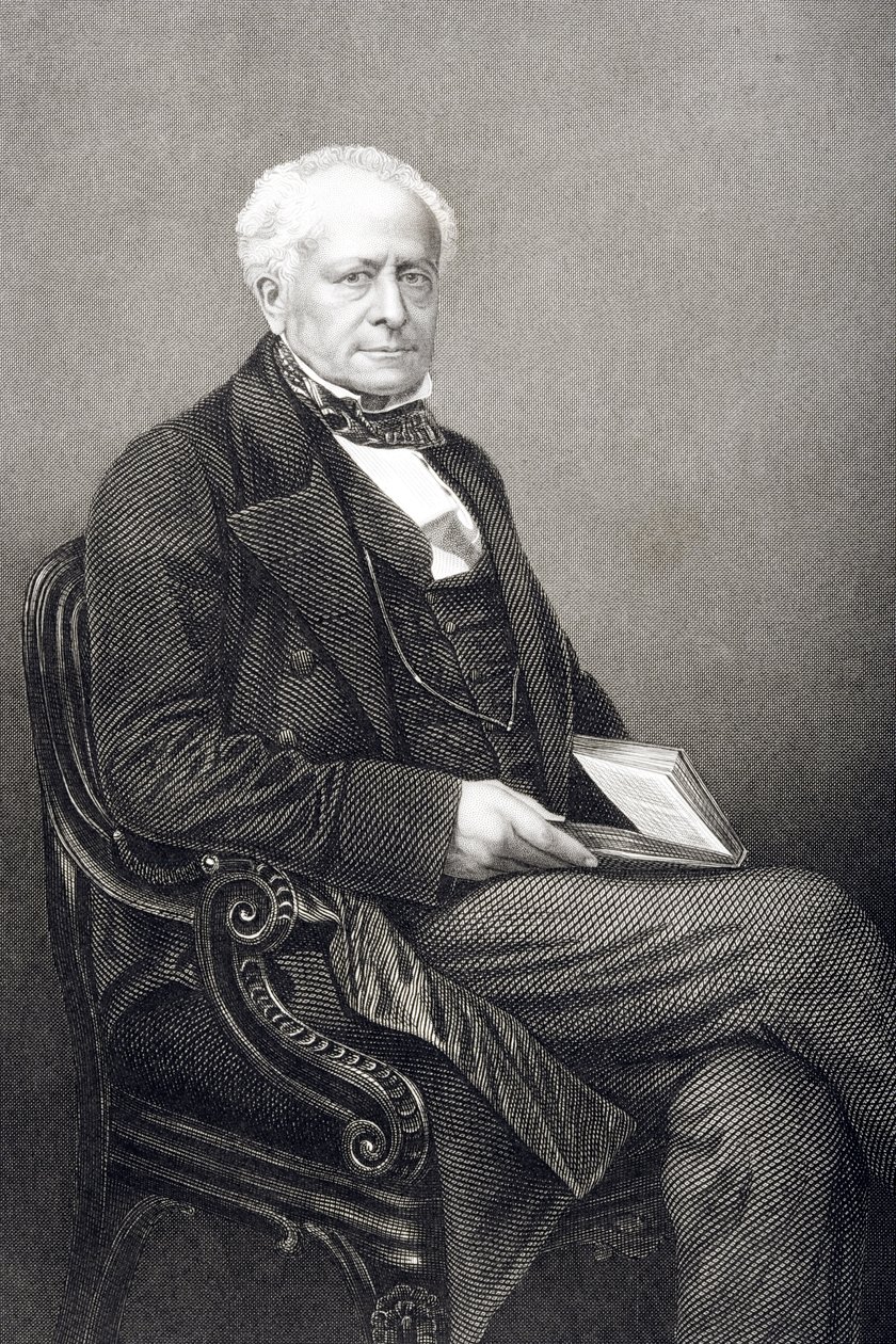 Sir Fitzroy Kelly (1796-1880), kaiverrus D.J. Pound valokuvasta, Lontoossa 1860 julkaistusta The Drawing-Room of Eminent Personages, Volume 2 tekijältä John Jabez Edwin Paisley Mayall