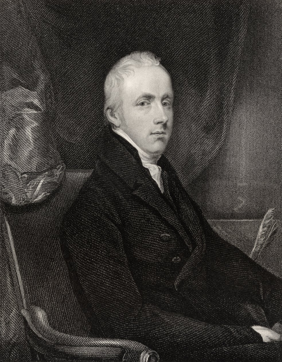 George Howard, Carlislen kuudes jaarli, kaiverrus T.A. Dean (fl.1773-1840), National Portrait Gallerysta, osa II, julkaistu vuonna 1835 tekijältä John Jackson