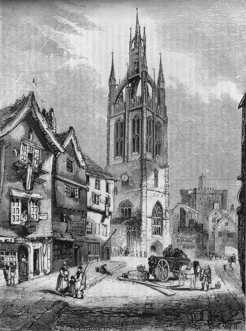 St. Nicholas Church, Newcastle-upon-Tyne, 1845 tekijältä John Jackson