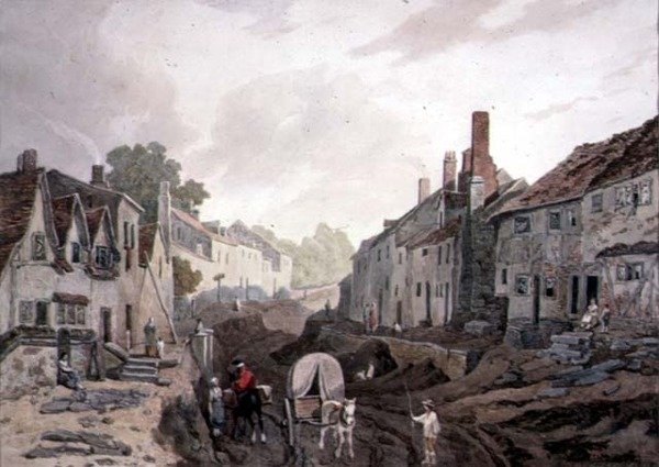Street Scene, Erith, Kent tekijältä John James Chalon