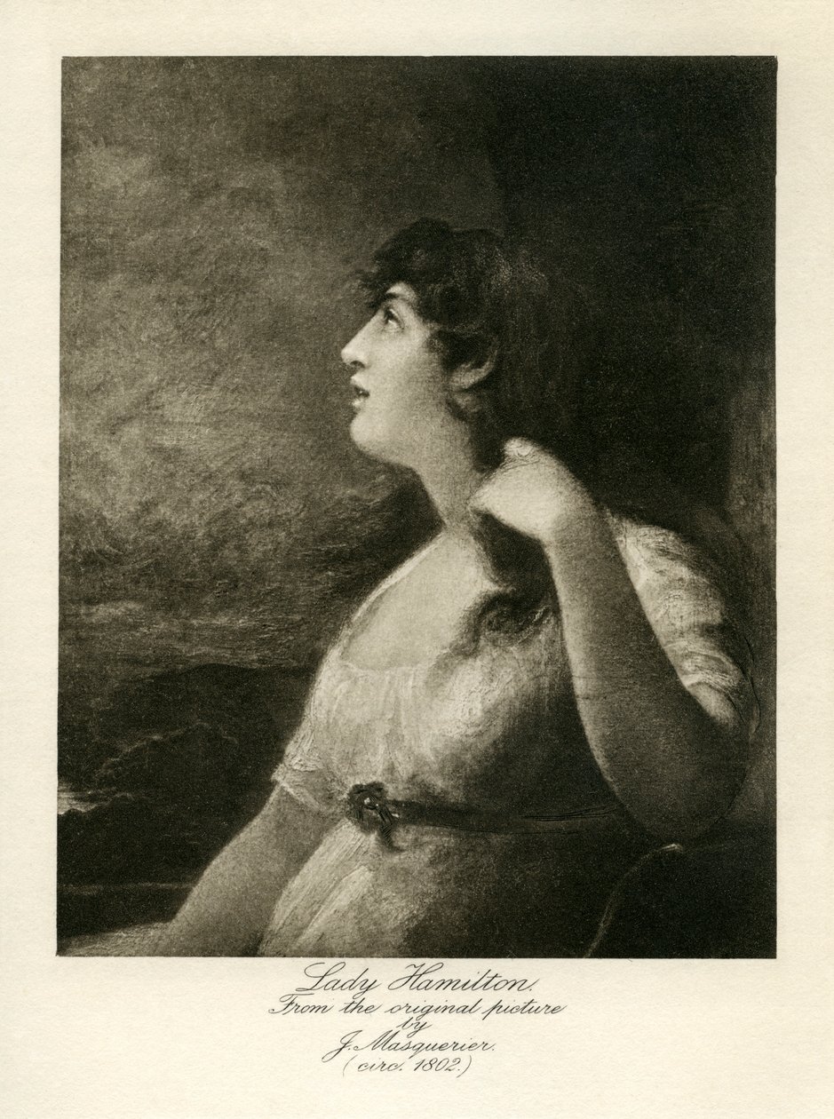 Emma Lady Hamilton tekijältä John James Masquerier