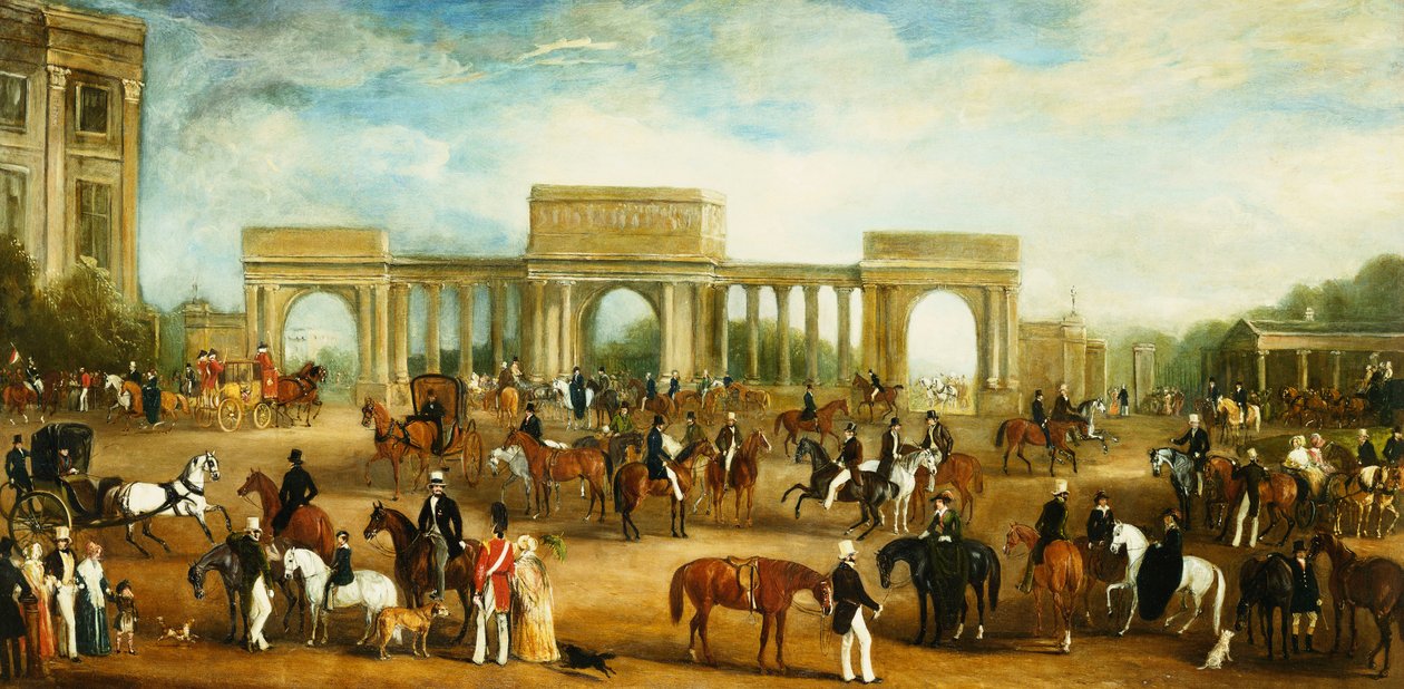 Hyde Park Corner, tekijältä John Jnr. Ferneley