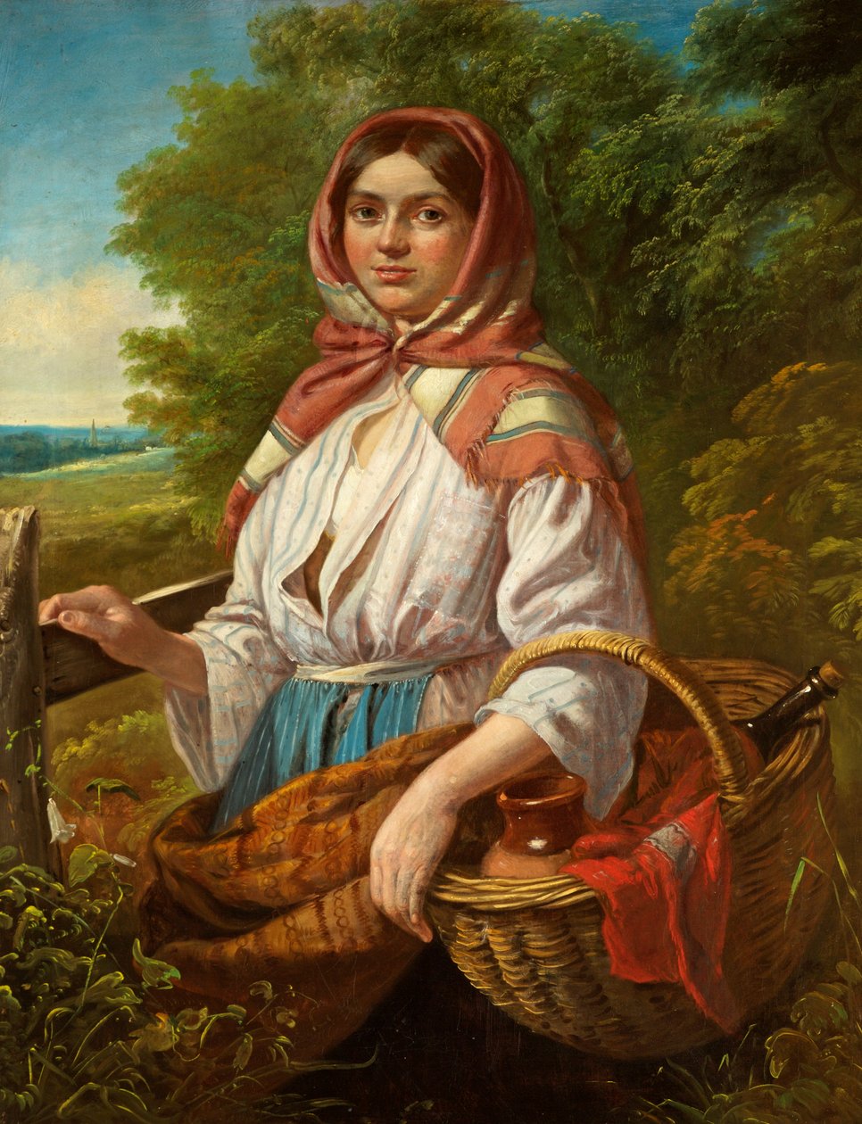 Maanviljelijöiden lounas, 1872 tekijältä John Joseph Barker