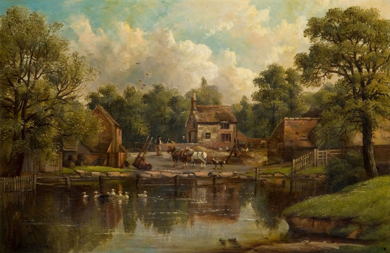 Farm Wood Lanessa, Handsworthissa, 1850-1908. tekijältä John Joseph Hughes