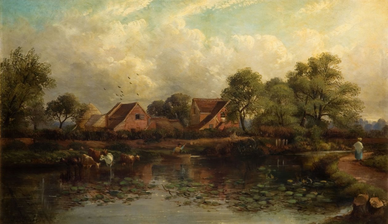 Farm Wood Lanessa, Handsworthissa, 1850-1908. tekijältä John Joseph Hughes