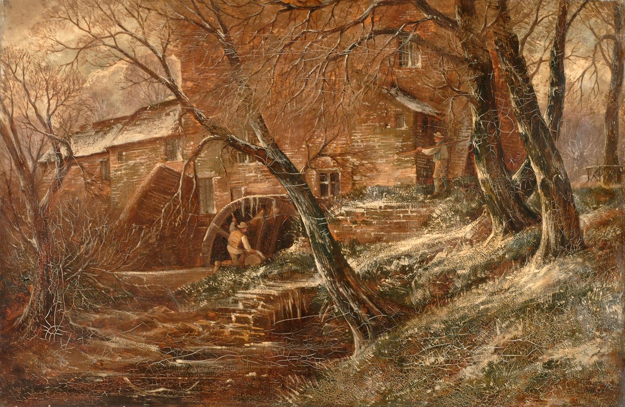 Hamstead Mill, Staffordshire Hamstead Hill, Handsworth 1850-1908. tekijältä John Joseph Hughes
