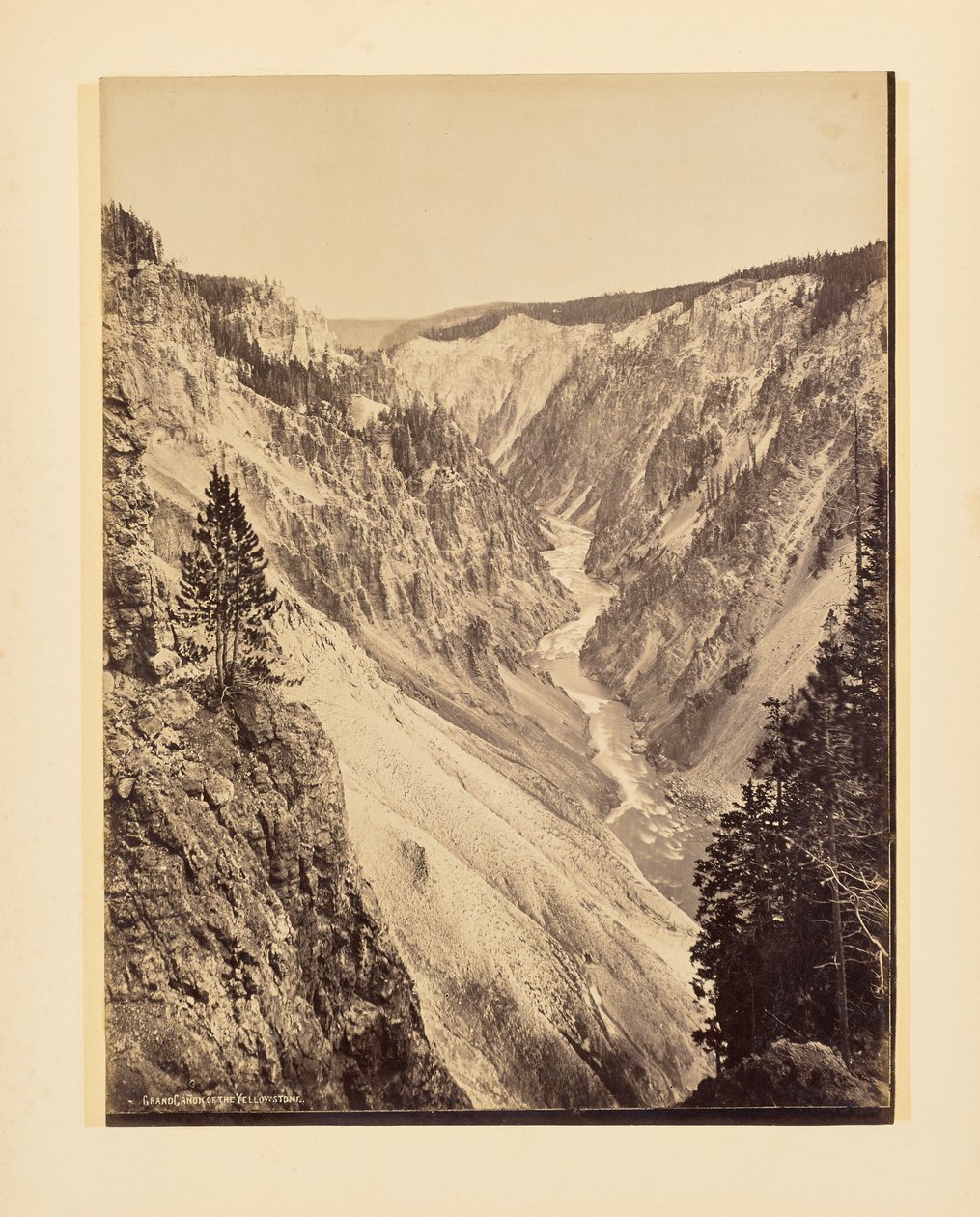 Yellowstonen suuri kanjoni tekijältä John K. Hillers