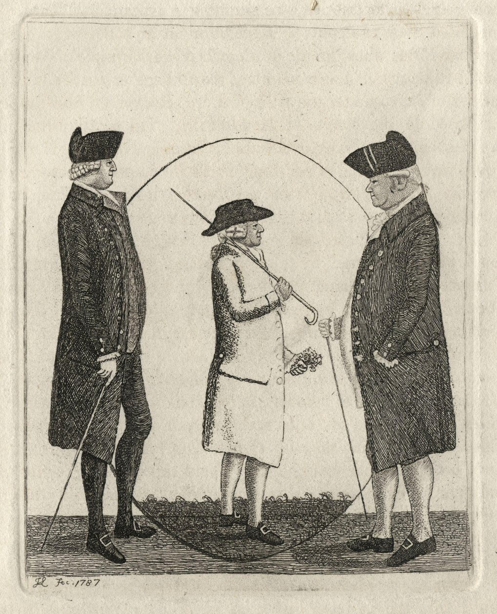 Alexander Gordon, Lord Rockville; Adam Smith; George Brown by John Kay tekijältä John Kay