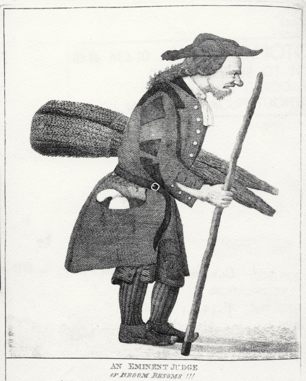 Eminent Broom Besomsin tuomari!! 1805 tekijältä John Kay