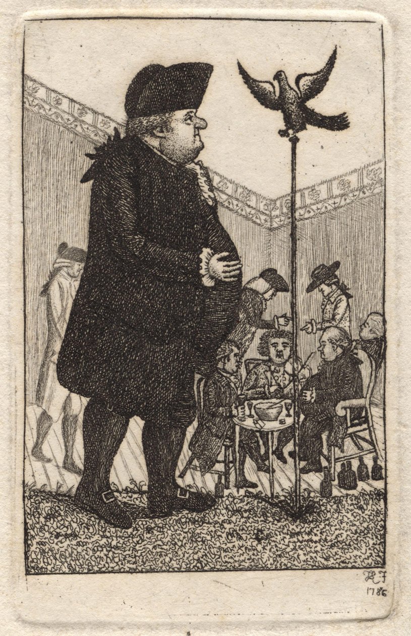 James Graham; John Brown; Mr Little; William Cullen; William Bellenden-Ker, Roxburghen herttua; Alexander Hamilton; John Lamont. tekijältä John Kay