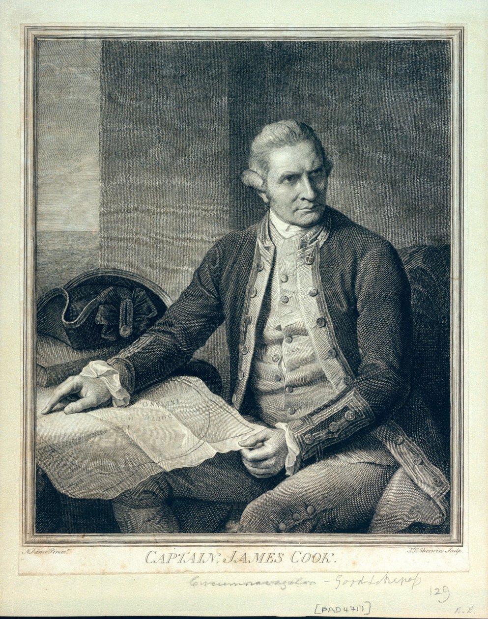 Kapteeni James Cook (1728-1779) tekijältä John Keyse Sherwin
