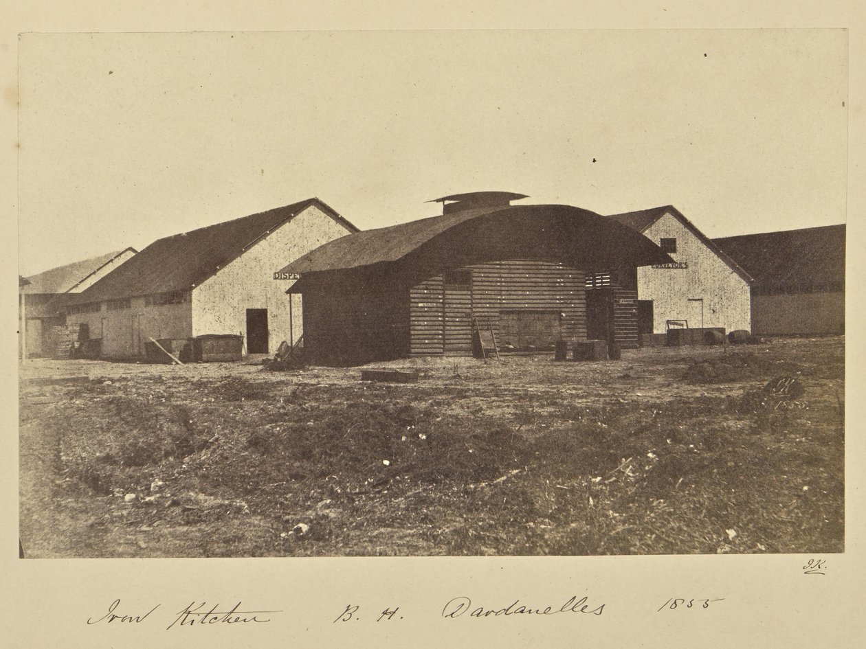 Rautakeittiö, B.H. Dardanellit 1855 tekijältä John Kirk