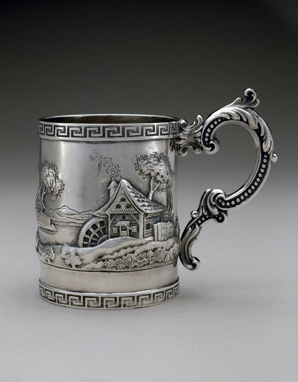 Baby Cup, c. 1840-1860 (hopea) tekijältä John Kitts