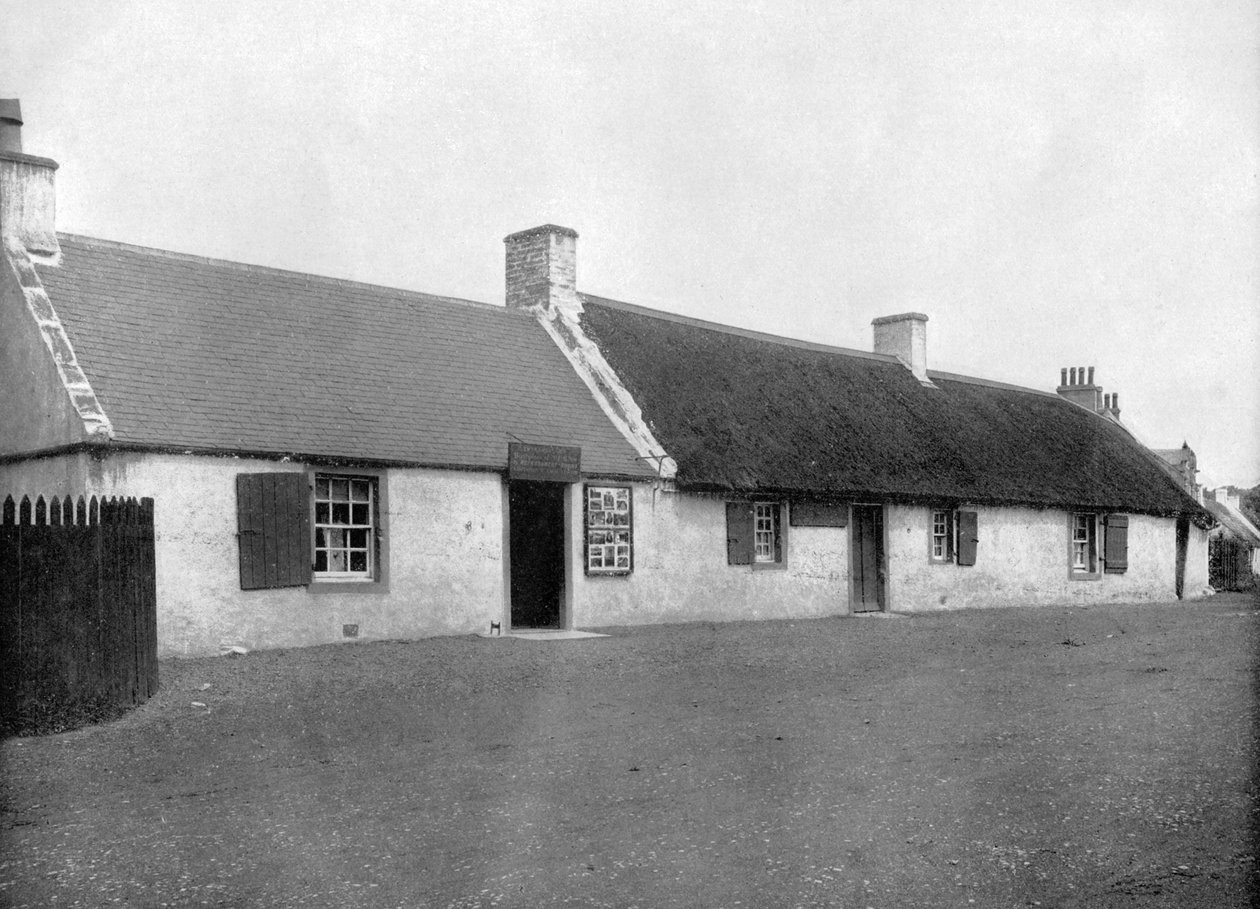 Burns Cottage, Skotlanti, 1893. tekijältä John L. Stoddard