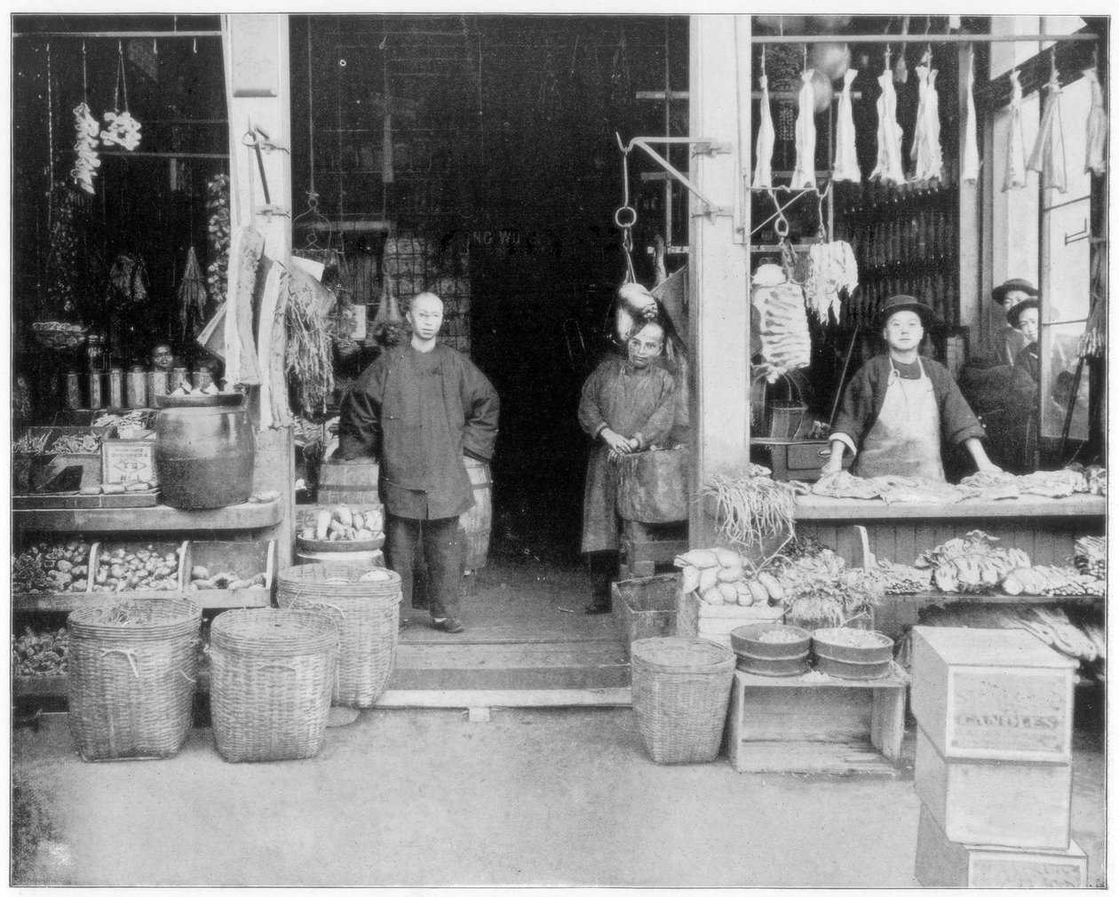 Chinatown, San Francisco, 1800-luvun loppu. tekijältä John L. Stoddard