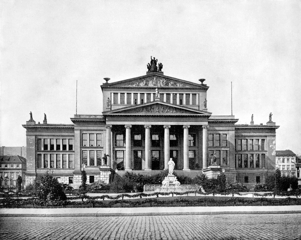 Komediateatteri, Schiller Platz, Berliini, 1893. tekijältä John L. Stoddard