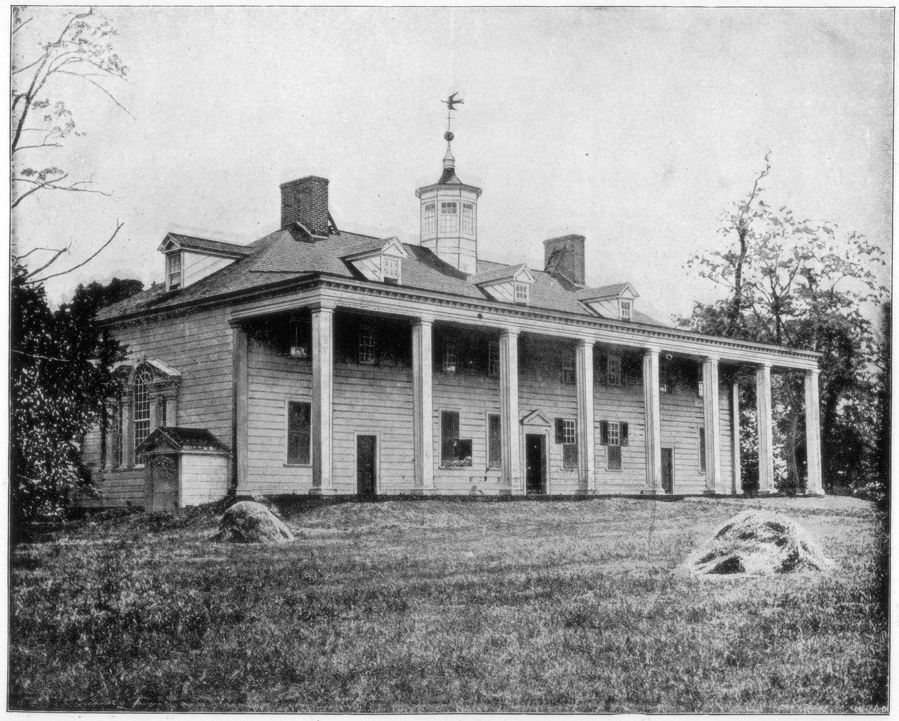 George Washingtonin koti, Mount Vernon, Virginia, 1800-luvun lopulla tekijältä John L. Stoddard