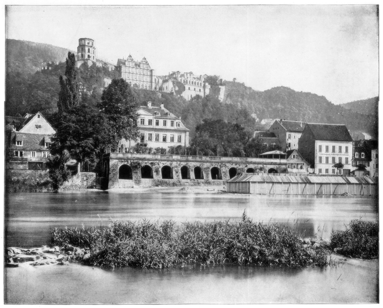 Heidelbergin linna, Saksa, 1800-luvun loppu. tekijältä John L. Stoddard