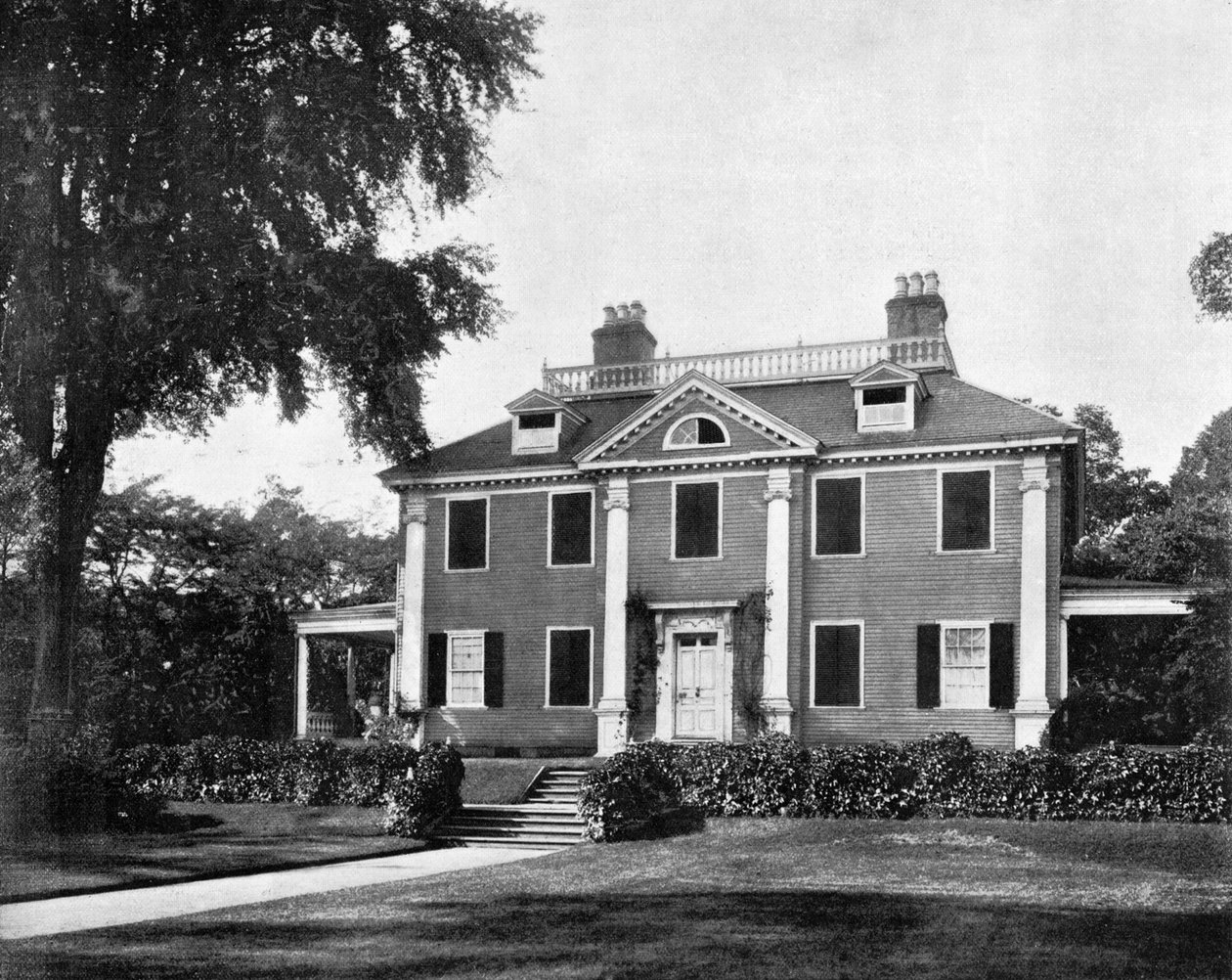Longfellows House, Cambridge, Massachusetts, USA, 1893. tekijältä John L. Stoddard