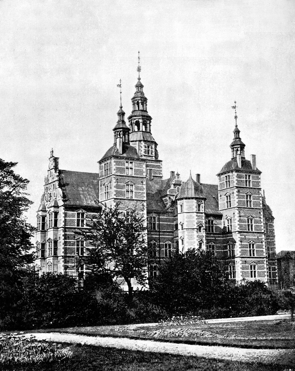 Rosenborgin palatsi, Kööpenhamina, Tanska, 1893. tekijältä John L. Stoddard