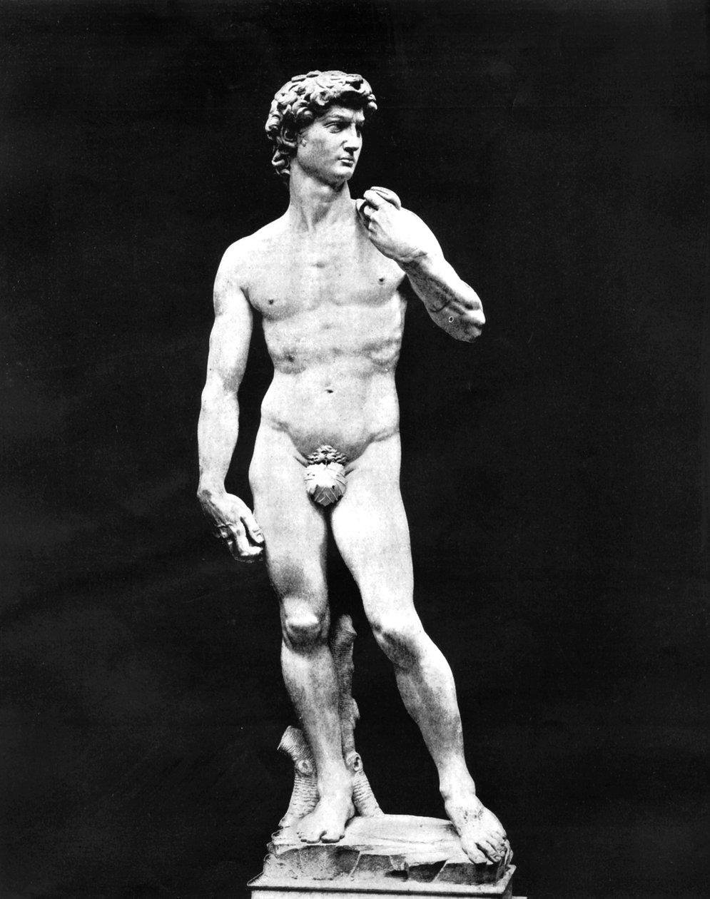 Daavid-patsas, Firenze, Italia, 1893 tekijältä John L. Stoddard