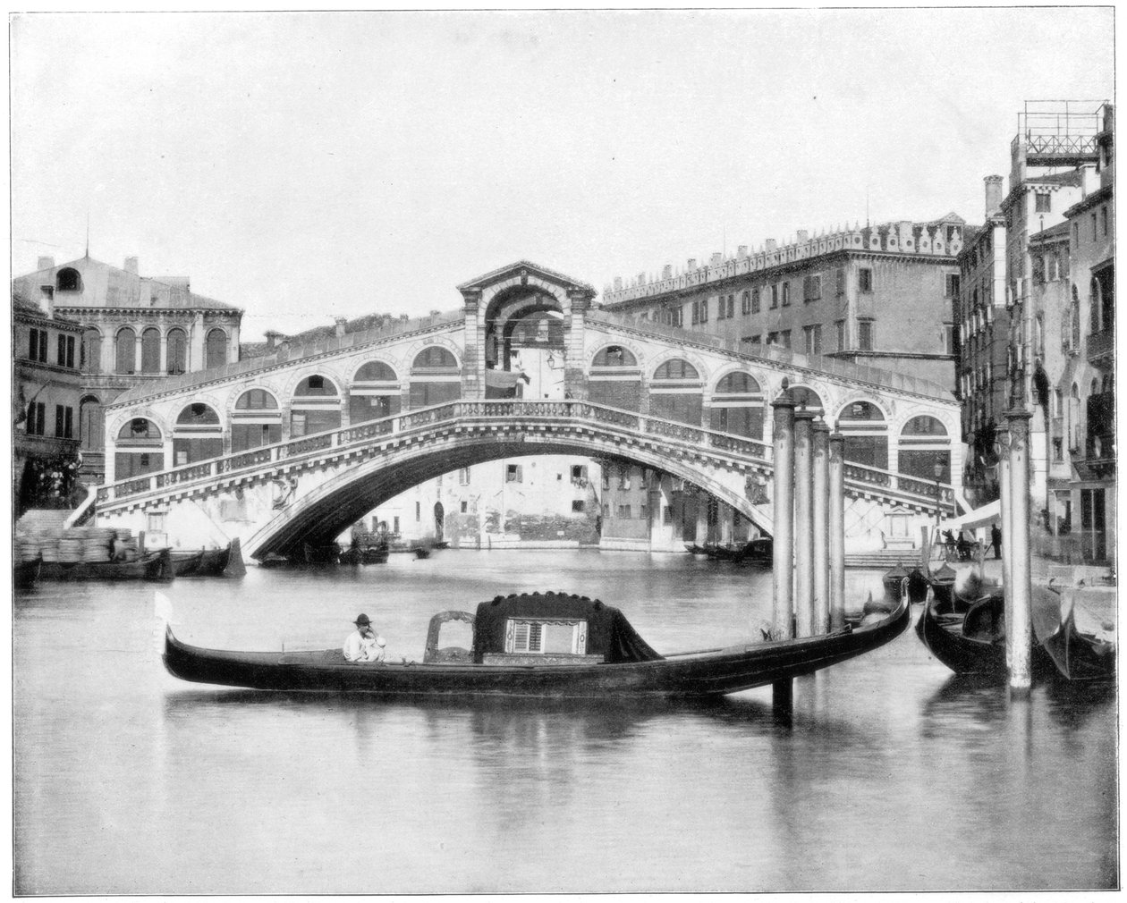 Rialto, Venetsia, 1800-luvun loppu. tekijältä John L. Stoddard