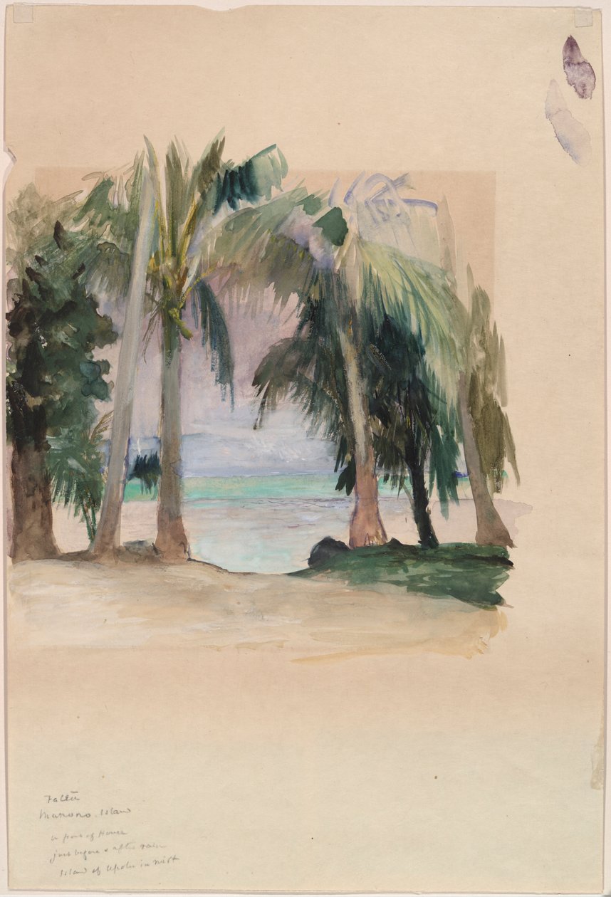 Palmut meren rannalla tekijältä John La Farge