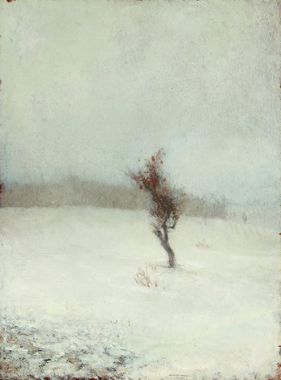 Lumimyrsky 1865 (Öljy paneelille) tekijältä John La Farge or Lafarge