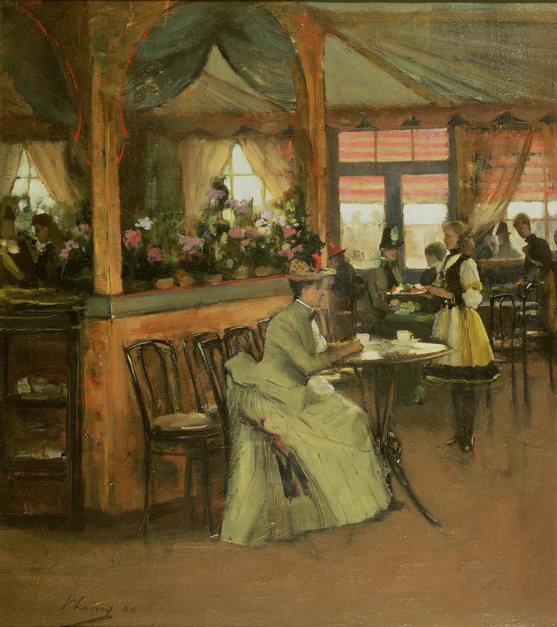 Huonekalut ja erilaiset esineet 1100- ja 1300-luvuilta tekijältä John Lavery