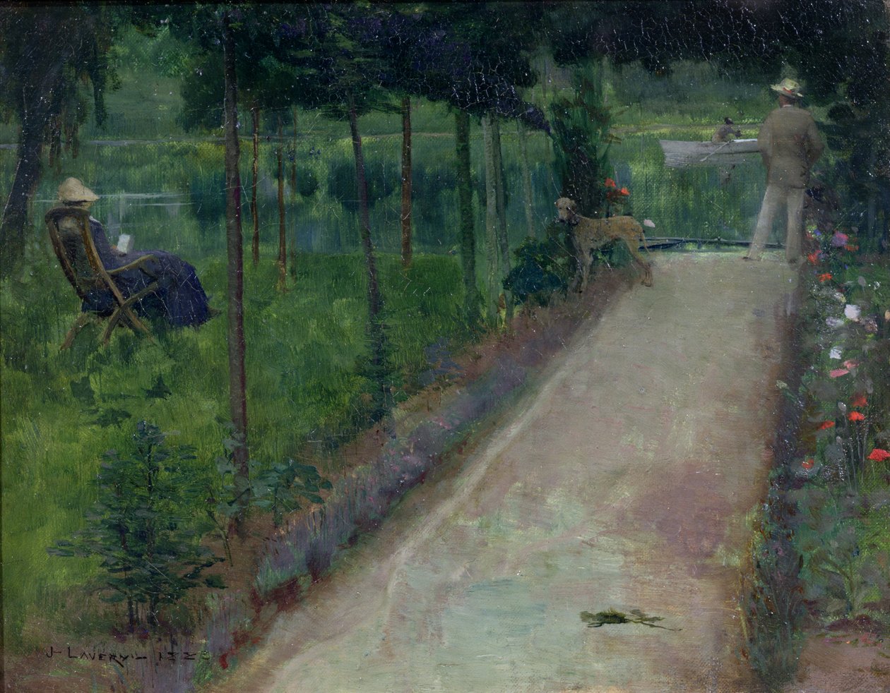 Huonekalut ja erilaiset esineet 1100- ja 1300-luvuilta tekijältä John Lavery