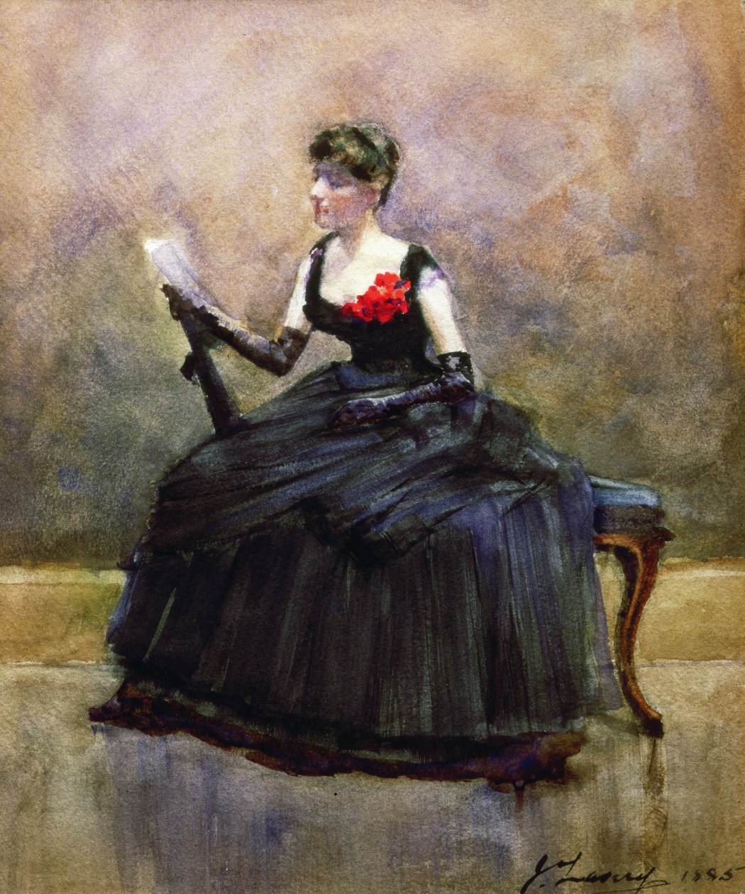 Huonekalut ja erilaiset esineet 1100- ja 1300-luvuilta tekijältä John Lavery