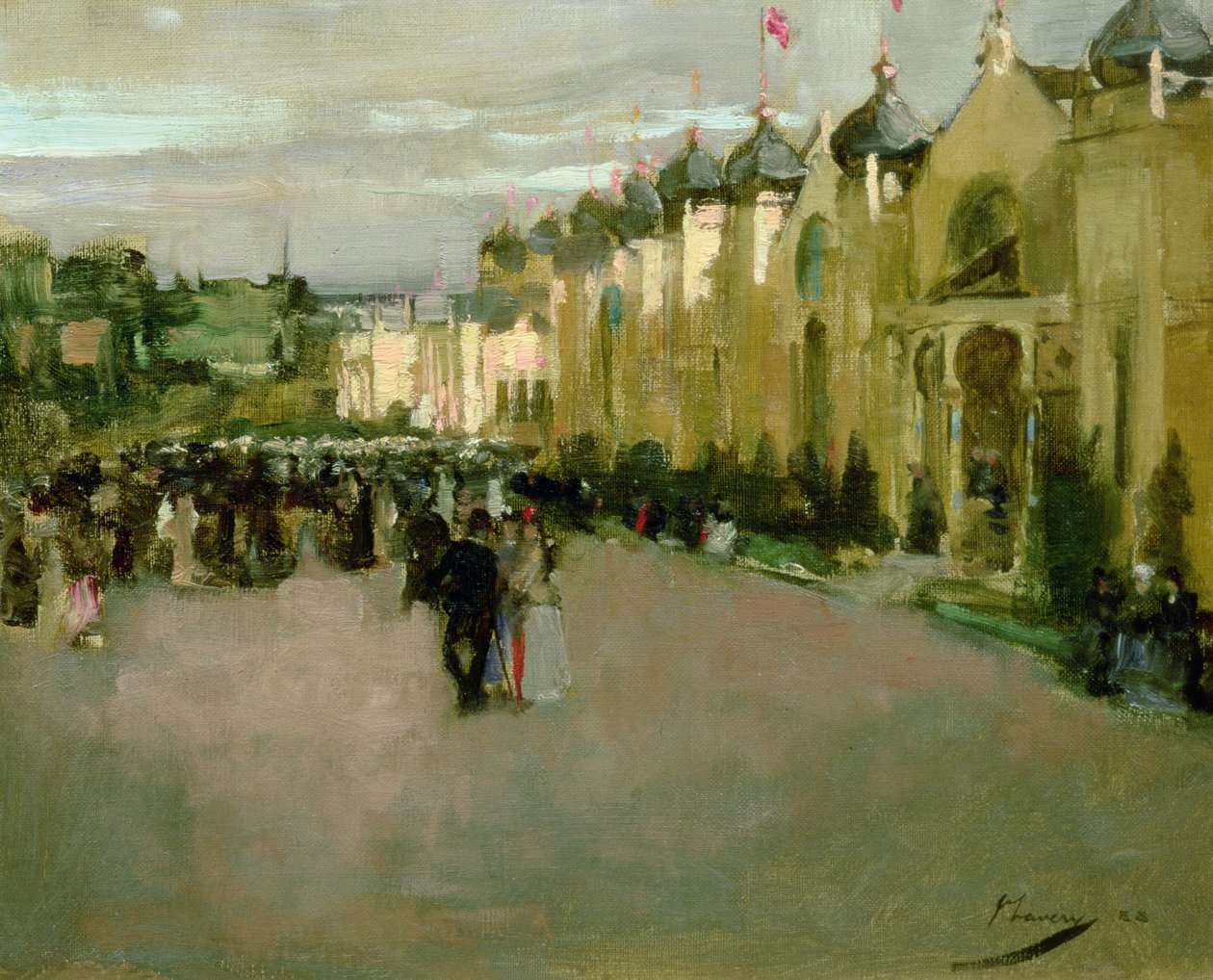 Huonekalut ja erilaiset esineet 1100- ja 1300-luvuilta tekijältä John Lavery