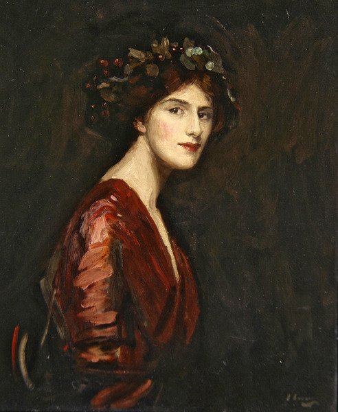 Rouva Ralph Peto Bacchantena tekijältä John Lavery