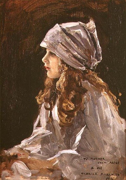 Muotokuva taiteilijan tyttärestä, Alicesta tekijältä John Lavery